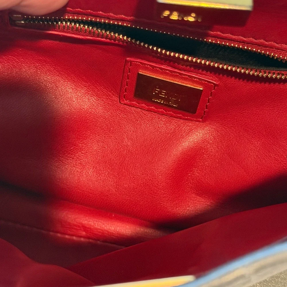 Fendi Leather Mini Peekaboo - Picture 5 of 16
